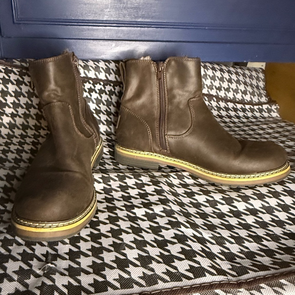 Bullboxer B52 Brown Leather Ankle Booties